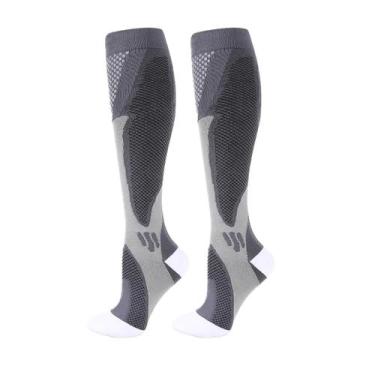 Imagem de Meia 3/4 Alta Compressão Performance Estimula Circulação - Ottosports,