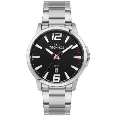 Imagem de Relógio Technos Masculino Racer Prata - 2115UCN/1P