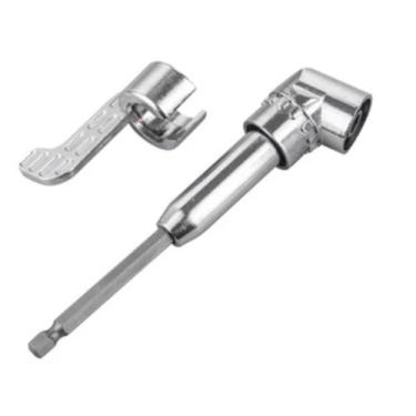 Imagem de Adaptador de furadeira em ângulo reto 105 graus  cabeça giratória para