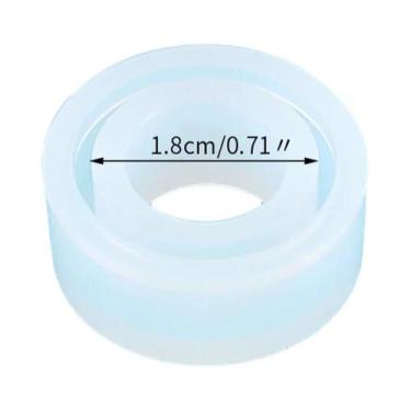 Imagem de Moldes De Silicone Para Resina Epóxi Em Tamanhos Variados Para Pulseir