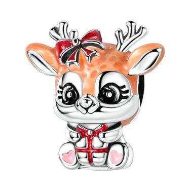 Imagem de Pingentes De Prata Esterlina 925 Para Mulheres: Boneco De Neve, Papai 