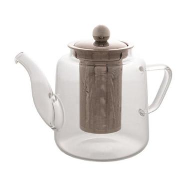 Imagem de Chaleira vidro borossilicato com infusor 600ml para servir chá lyor, 6