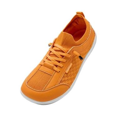 Imagem de Tênis Minimalistas Unissex Para Caminhada, Sem Cadarço, Com Biqueira L