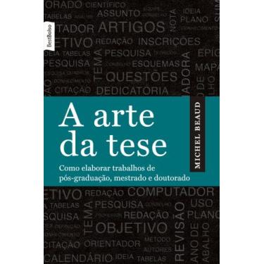 Imagem de Livro - A arte da tese (edição de bolso)