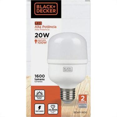 Imagem de Lampada Led Globo 20W E27 6500K Bivolt B_D - BLACK & DECKER, Bivolt