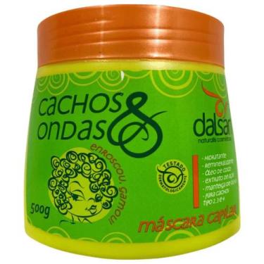 Imagem de Mascara Capilar Hidratante Dalsan 500 gr Cachos e Ondas