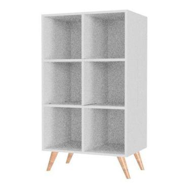 Imagem de Estante De Nichos Thábata 100% Mdf (organizador Decoração) - WoodCore