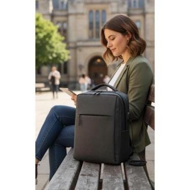 Imagem de Mochila Notebook 30L Resistente - Preta - Prática Viagem - Congratulat