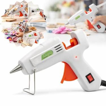 Imagem de Pistola de cola quente profissional 20w bivolt bico fino - ADB ACESSOR