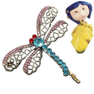 Imagem de Presilha Coraline Libelula Enfeite De Cabelo - Geek Marketplace