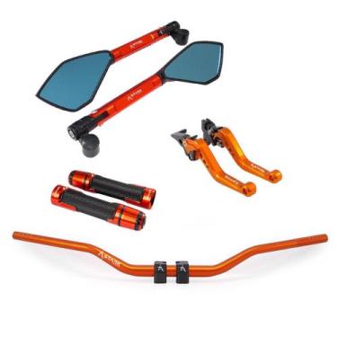Imagem de Manete Manopla Retrovisor Guidão Trail Motard X Lander 250 - Stark Rac