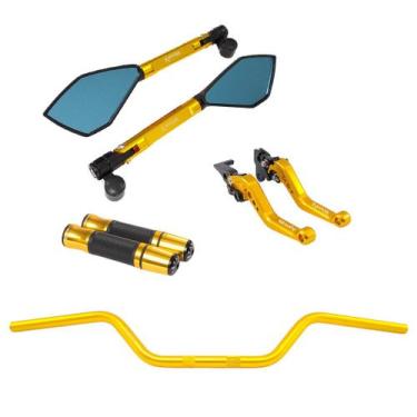 Imagem de Manete Manopla Retrovisor Guidão Xtz Fazer Tenere Crosser Lander - Sta