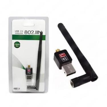 Imagem de Adaptador ubs-2.0 wireless-802.iin - OEM