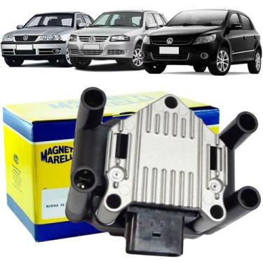 Imagem de Bobina Ignição Gol G4 1.0 8v 2005 2006 2007 Original Marelli - MAGNETI