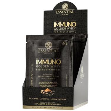 Imagem de Whey Immuno Golden 15 Sachês de 32g (480g) – Essential Nutrition-Unissex