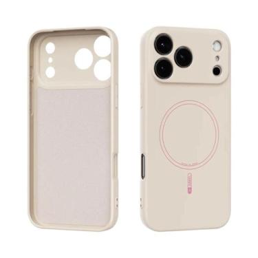 Imagem de Capa Protetora De Silicone Magnética Magsafe Para Apple iPhone 16 17 1