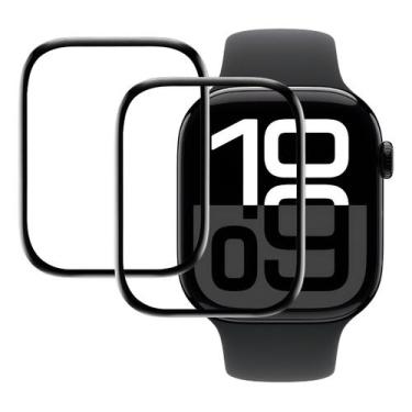 Imagem de Duas Peliculas Compatíveis com Apple Watch Series 10 46mm 42mm - Unive
