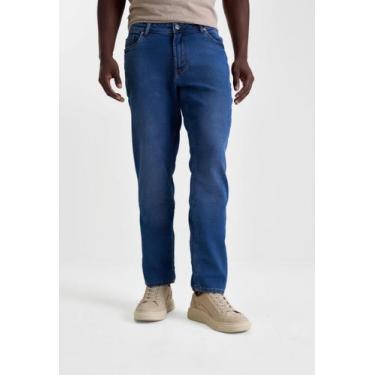 Imagem de Calça docthos slim jeans médio, 164 jeans medio, 38