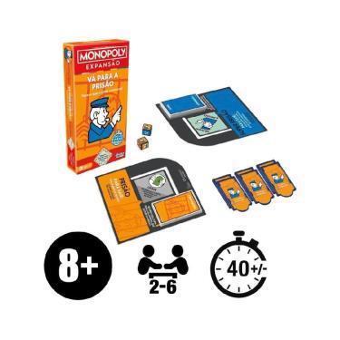 Imagem de Monopoly Expansão Vá Para a Prisão - Hasbro