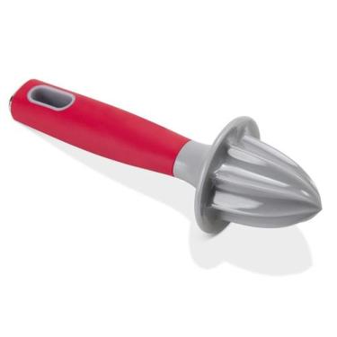 Imagem de Espremedor de Frutas Cítricas 18,5cm de Silicone Vermelho - Marcamix
