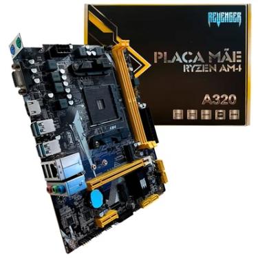 Imagem de Placa-Mãe Revenger G-A320, Socket AMD AM4, M.2 NVMe, DDR4, Micro-ATX