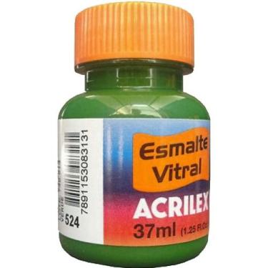 Imagem de Esmalte Vitral Acrilex Verde 37ML