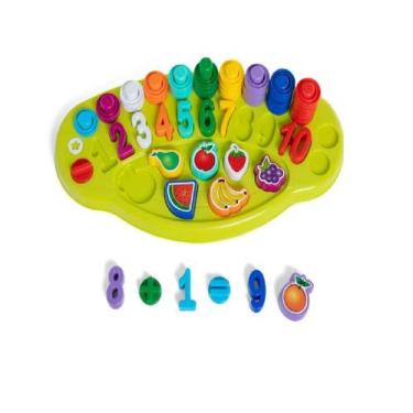 Imagem de Brinquedo Divertido Conta Facil Formas E Numeros - 815, 1 unidade