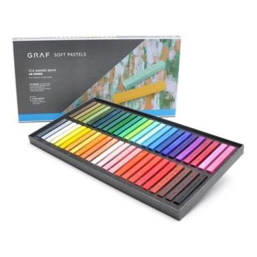 Imagem de Giz Pastel Seco Graf 48 Cores Soft Pastels - Cis