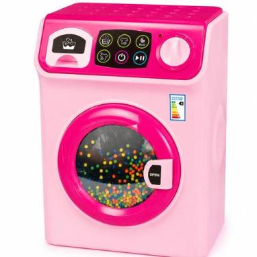 Imagem de Maquina De Lavar Infantil Brinquedo Luz E Som Dm Toys