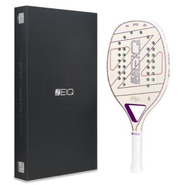 Imagem de Raquete De Beach Tennis Zeiq New Brave 12k, 326g