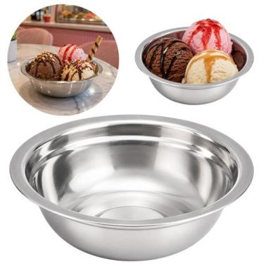 Imagem de Kit 24 Bowl Inox 15cm Tigela Multiuso Para Preparo Alimentos - Emilar