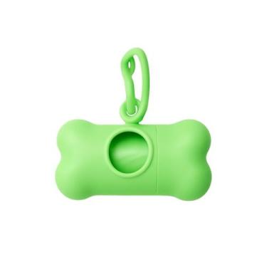 Imagem de Porta Saquinho Pet Com Refil Coletor Higiênico Passeio Cão - - Sem Mar