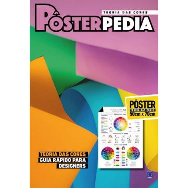 Imagem de Pôsterpedia - Teoria das Cores - 50cm x 70cm - Sem dobras - editora eu