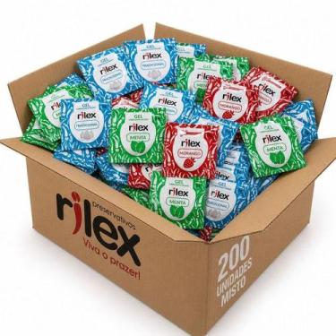 Imagem de Kit Top Kit 200 Sachês Gel Lubrificante Rilex 5g - Aroma Mix Uso Pesso