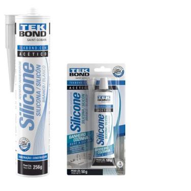 Imagem de Silicone Branco Acético 256g Tekbond