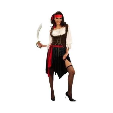 Imagem de Fantasia De Pirata Capitão Jack Sparrow Para Homens E Mulheres, Conjun
