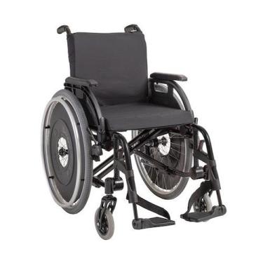 Imagem de Cadeira de Rodas Dobrável K3 Alumínio Pés Removíveis Ortobras, 48cm, P