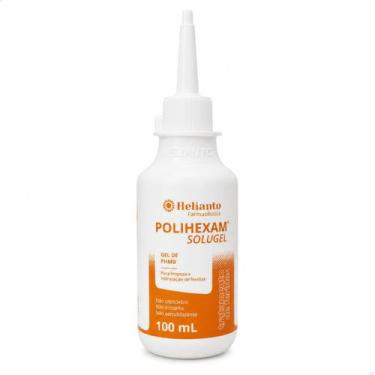 Imagem de Polihexam Solugel Limpeza de Feridas 100ml pt c/01 Helianto