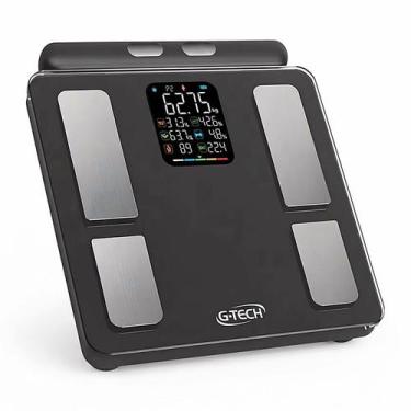 Imagem de Balança Digital com Bioimpedância Body Analyzer 8 Eletrodos - G-Tech