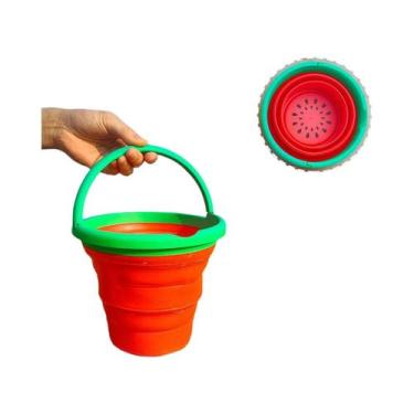 Imagem de Brinquedo De Cozinha Infantil Para Brincar De Fazer Comidinhas, Balde 