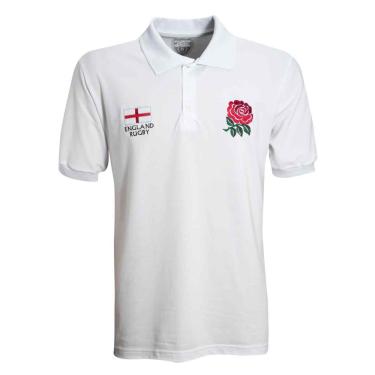 Imagem de Camisa Inglaterra Rugby Liga Retrô Branca
