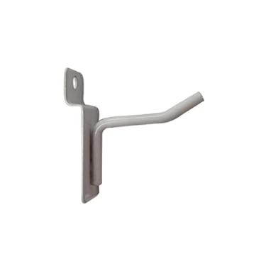 Imagem de Gancho P/ Painel Canaletado 4,76mm 5cm C/ 100 Un. Branco