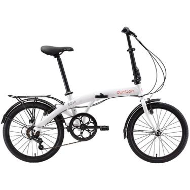 Imagem de Bicicleta Dobrável Durban Eco + Aro 20 6V Comfort Branca