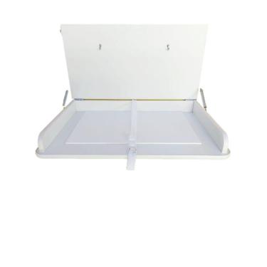 Imagem de Fraldário Trocador Fixar Parede Suspenso Bebe Retrátil H