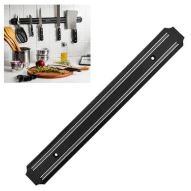 Imagem de Suporte Magnetico Para Facas Utensilios De Cozinha Barra Ima