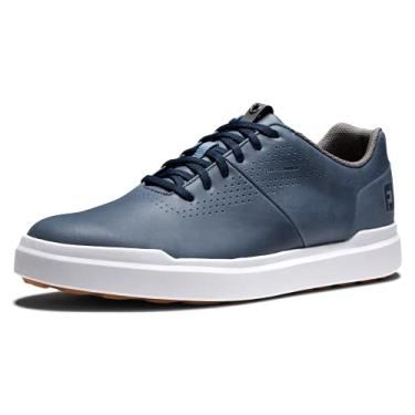 Imagem de FootJoy Sapato de golfe casual masculino Contour, Azul/branco, 9.5