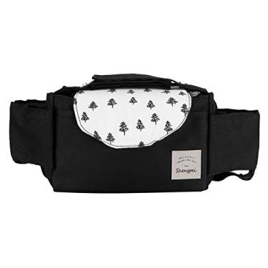 Imagem de Organizador de carrinho de beb¨º,organizador de saco de suspens?o universal, suporte de copo, saco de armazenamento, acess¨®rios, v¨¢rios bolsos para garrafa, fralda, telefone, brinquedos(tree), Or