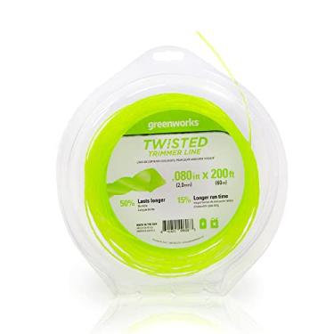 Imagem de Greenworks AL80200 Linha de aparador de corda, verde