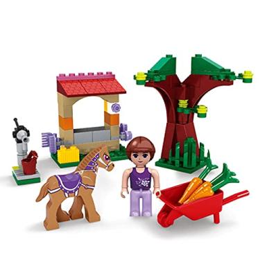 Imagem de Bloco de Montar Encantado Meu Primeiro Pônei 79 Peças Xalingo