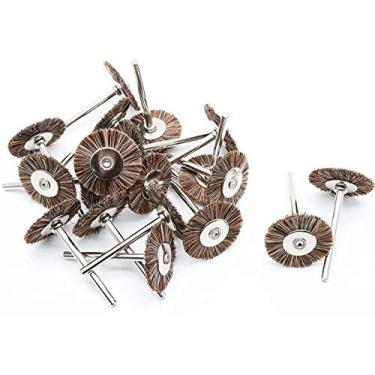 Imagem de Ferramentas de limpeza rotativa de polimento de cerdas de nylon XMHF 18 peças
